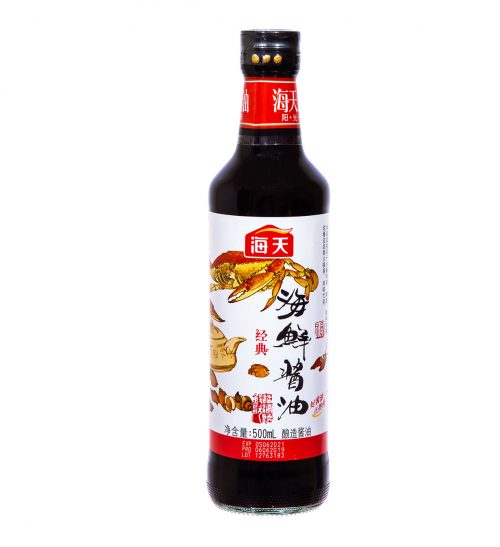 Вкусный соевый соус со вкусом морепродуктов Haitian 500ml