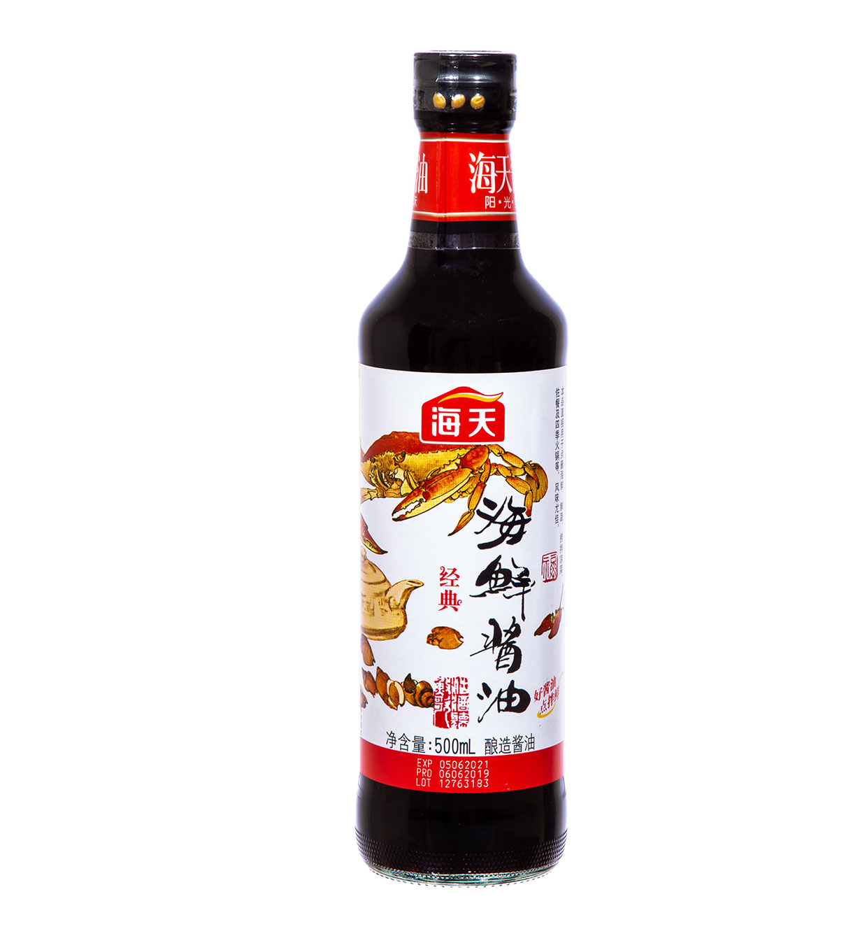 Вкусный соевый соус со вкусом морепродуктов Haitian 500ml