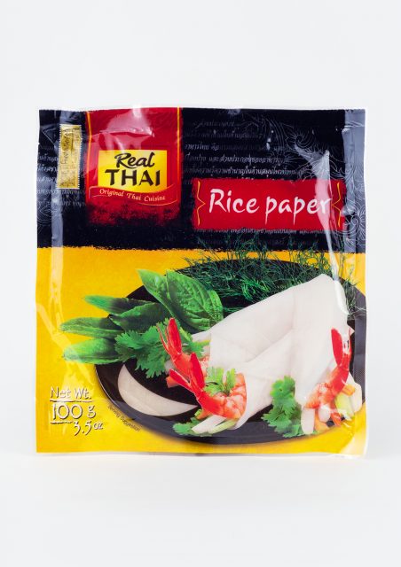 Бумага рисовая "REAL THAI" 16см 100гр