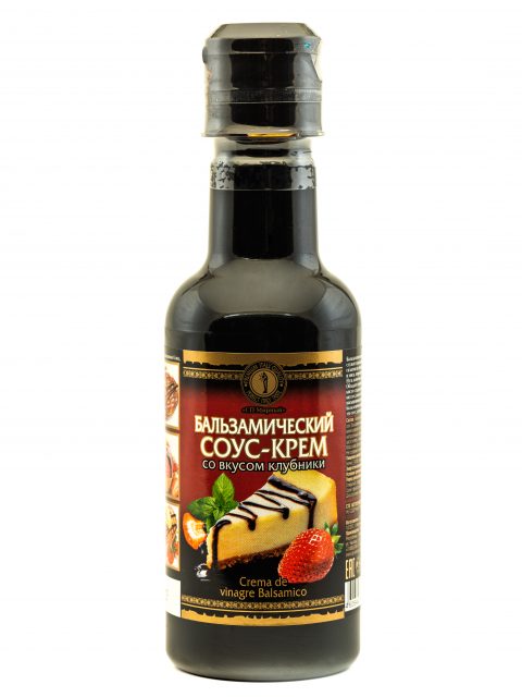 Соус-крем бальзамический со вкусом клубники 220ml