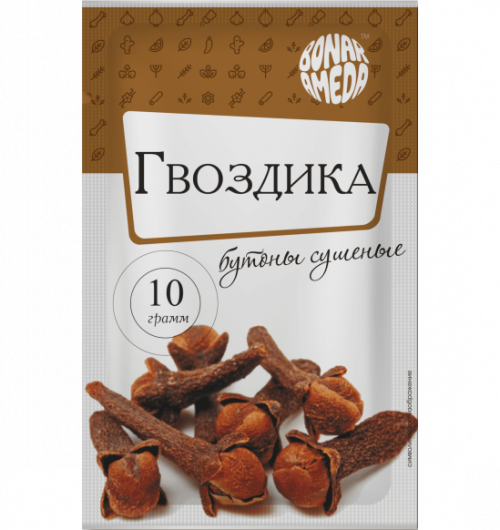 ГВОЗДИКА БУТОНЫ СУШЕНЫЕ 10ГР