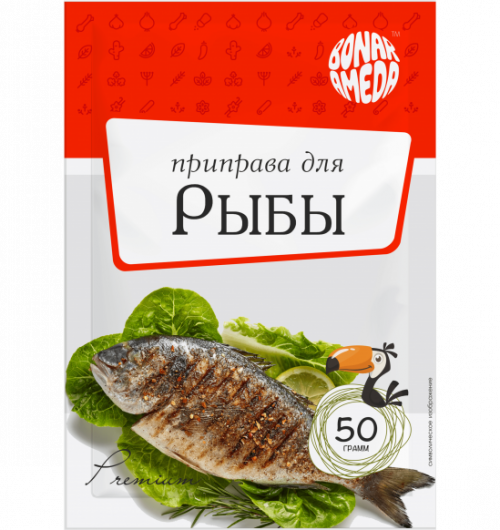 ПРИПРАВА "ДЛЯ РЫБЫ" 50ГР