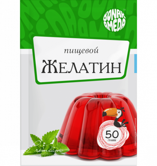 ЖЕЛАТИН ПИЩЕВОЙ 50ГР