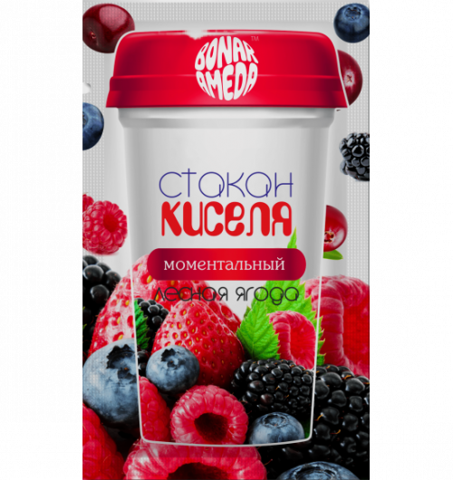 СТАКАН КИСЕЛЯ "ЛЕСНАЯ ЯГОДА" 33ГР