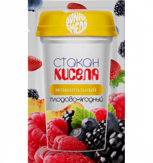 СТАКАН КИСЕЛЯ "ПЛОДОВО-ЯГОДНЫЙ" 33ГР