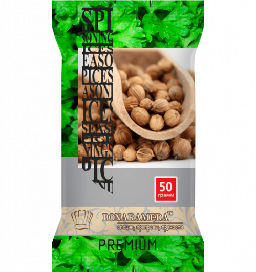 КОРИАНДР ЦЕЛЫЙ 50ГР