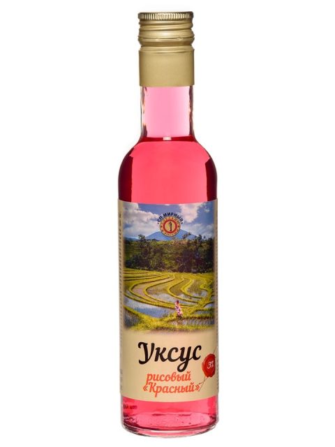 Уксус «Премиум» Рисовый красный 3% 250ml