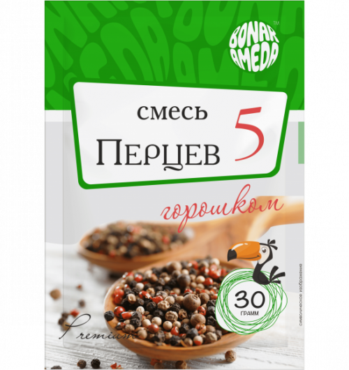 СМЕСЬ 5 ПЕРЦЕВ ГОРОШКОМ 30ГР