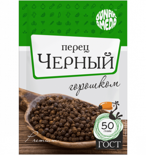 ПЕРЕЦ ЧЕРНЫЙ ГОРОШКОМ 50ГР