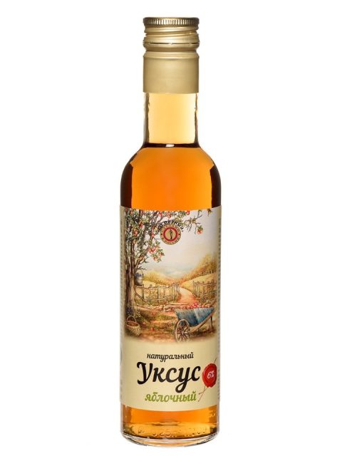 Уксус «Премиум» Яблочный 6% 250ml