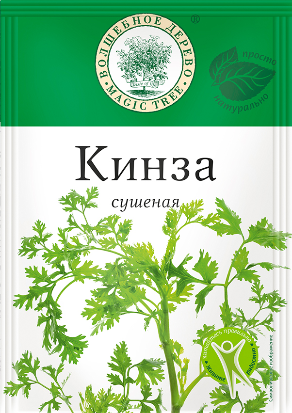 Кинза (кориандр) сушеные листья 10гр