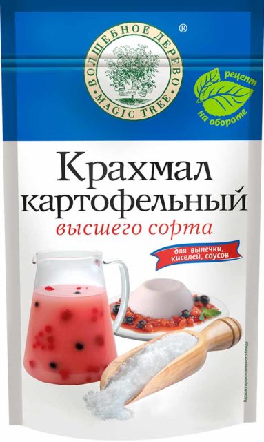 Крахмал картофельный высшего сорта 200гр