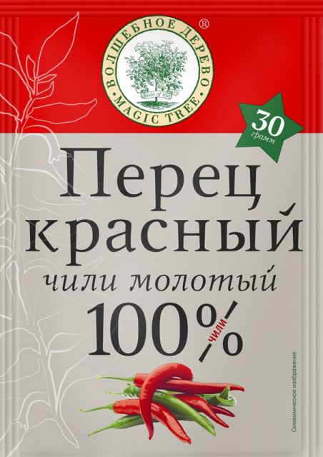 Перец красный "Чили" молотый 30гр