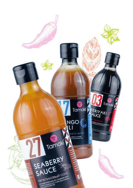 Соусы TAMAKI 470ml