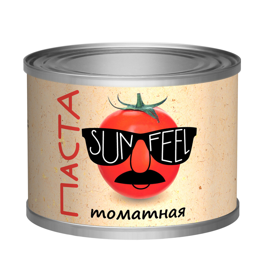 Томатная паста "Sunfeel" 70гр с ключом